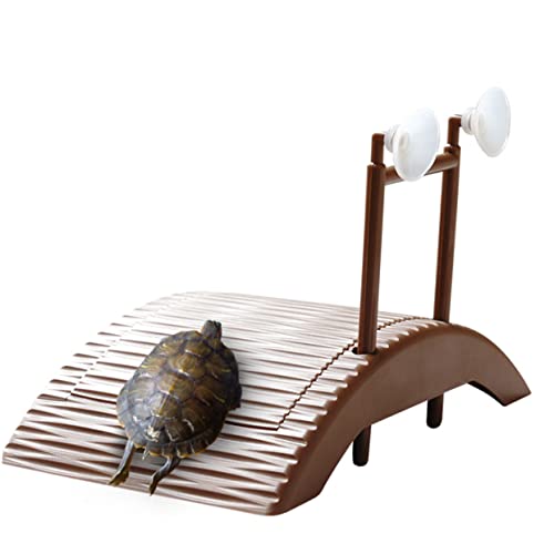 minkissy 2 Stück Selbstschwimmende Schildkröten Schwimminsel Für Schildkröten Mit Leiter Reptilien Schildkröten Sonnenplattform Sonnenplattform Für Wasserschildkröten Reptilienrampe von minkissy