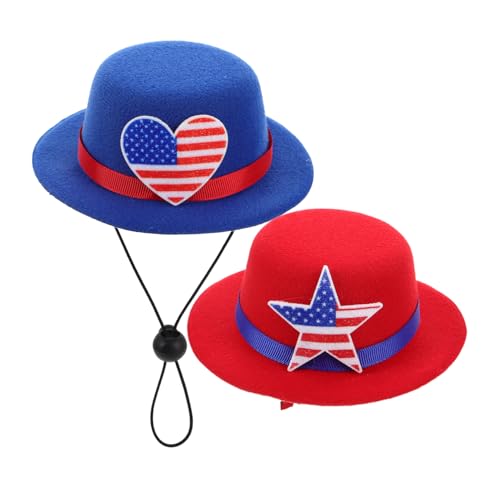 minkissy 2 Stück Unabhängigkeitstagshut Für Haustiere Und Menschen, Patriotische Usa-Flagge, Kostümhut, Bequeme Kappe Für Kleintiere, Haustierbedarf Für Familientreffen, Foto-Requisiten minkissy 2 Stück Unabhängigkeitstagshut Für Haustiere Und Menschen, Patriotische Usa-Flagge, Kostümhut, Bequeme Kappe Für Kleintiere, Haustierbedarf Für Familientreffen, Foto-Requisiten von minkissy
