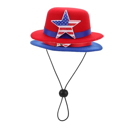 minkissy 2 Stück Unabhängigkeitstagshut Kleiner Haustierhut Usa Hut Patriotische Hüte Dekorativer Hut Unabhängigkeitstagskostümhut Partydekoration Haustier Foto Requisite Kleiner minkissy 2 Stück Unabhängigkeitstagshut Kleiner Haustierhut Usa Hut Patriotische Hüte Dekorativer Hut Unabhängigkeitstagskostümhut Partydekoration Haustier Foto Requisite Kleiner von minkissy