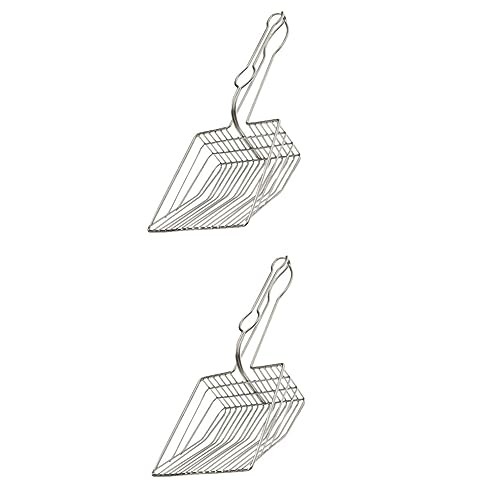 minkissy 2 STK Metall Tablett Tablett Metall Katze Hundestreu Pellets Katzenkotschaufel Tabletts Katze Sandschaufel Hundestreu Schaufel Katzenstreu Haustier minkissy 2 STK Metall Tablett Tablett Metall Katze Hundestreu Pellets Katzenkotschaufel Tabletts Katze Sandschaufel Hundestreu Schaufel Katzenstreu Haustier von minkissy