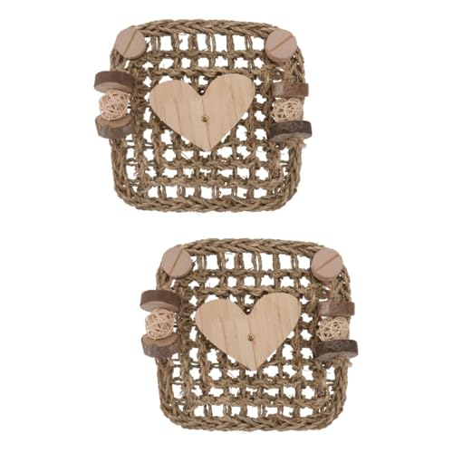 minkissy 2 pcs teething toys pet cage mat woven bed mat activity seagrass zone cleaning playset Hamster Molar Toys cleaning toy cat ball toy guinea pig grass mat Papagei pet bed natural pine minkissy 2 pcs teething toys pet cage mat woven bed mat activity seagrass zone cleaning playset Hamster Molar Toys cleaning toy cat ball toy guinea pig grass mat Papagei pet bed natural pine von minkissy