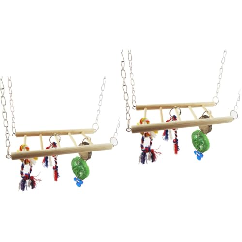 minkissy 2stücke Hamster Spielzeug Hängebrücke Aus Naturholz Für Kleintiere Kletter Und Schwinge Mit Lustigem Design Balance Und Koordination Für Hamster Wellensittiche Und Andere minkissy 2stücke Hamster Spielzeug Hängebrücke Aus Naturholz Für Kleintiere Kletter Und Schwinge Mit Lustigem Design Balance Und Koordination Für Hamster Wellensittiche Und Andere von minkissy