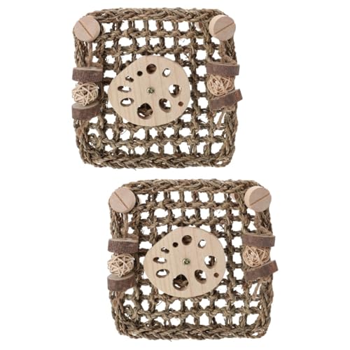 minkissy 2 stücke zahnen spielzeug hase spielmatte gewebte bettmatte hamster käfig matte reinigung spielset reinigung spielzeug haustier aktivitätszone natürliches heu gewebtes bett gewebte matte minkissy 2 stücke zahnen spielzeug hase spielmatte gewebte bettmatte hamster käfig matte reinigung spielset reinigung spielzeug haustier aktivitätszone natürliches heu gewebtes bett gewebte matte von minkissy