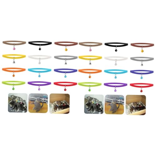 minkissy 2 x 12 Haustier-ID-Bänder, , Kätzchen-Halsband, Welpenhalsband für Katzenstreu, Haustierhalsband, Ausweishalsband für Welpen, Hundehalsbänder, Hundegeschirr, Leine minkissy 2 x 12 Haustier-ID-Bänder, , Kätzchen-Halsband, Welpenhalsband für Katzenstreu, Haustierhalsband, Ausweishalsband für Welpen, Hundehalsbänder, Hundegeschirr, Leine von minkissy