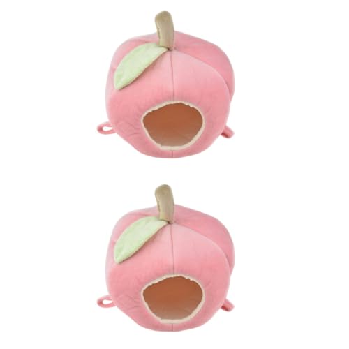 minkissy 2 x kleines Haustiernest Schweinchen Apfelnest Meerschweinchen Nest Haustierbett Apfelform minkissy 2 x kleines Haustiernest Schweinchen Apfelnest Meerschweinchen Nest Haustierbett Apfelform von minkissy