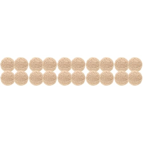minkissy 20 Pcs Catnip Cat Scratch Ball Bell toy cat interactive kitten scratching cat scratching cat catch cat balls interactive cat pet accessories kitten scratchers pompom the cat jute minkissy 20 Pcs Catnip Cat Scratch Ball Bell toy cat interactive kitten scratching cat scratching cat catch cat balls interactive cat pet accessories kitten scratchers pompom the cat jute von minkissy