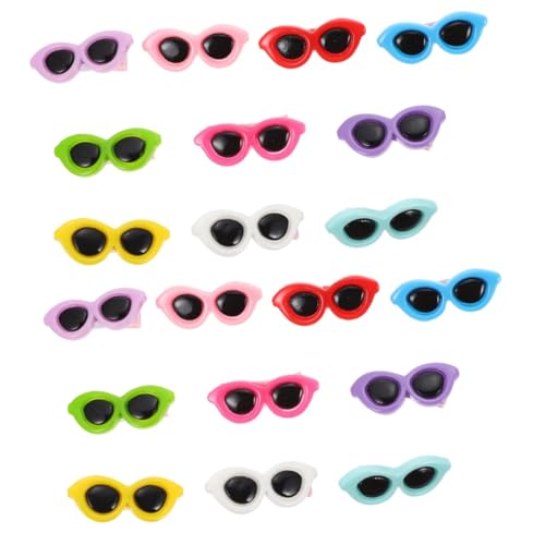 minkissy Haarspange Für Yorkshire 20 STK Haustier Brille Haarnadel Miniatur-Sonnenbrille Trendiges Kopfbedeckungen Für Haustiere Sommerdeko Kleine Hundebrille Haarschmuck Plastik Mode Zubehör minkissy Haarspange Für Yorkshire 20 STK Haustier Brille Haarnadel Miniatur-Sonnenbrille Trendiges Kopfbedeckungen Für Haustiere Sommerdeko Kleine Hundebrille Haarschmuck Plastik Mode Zubehör von minkissy