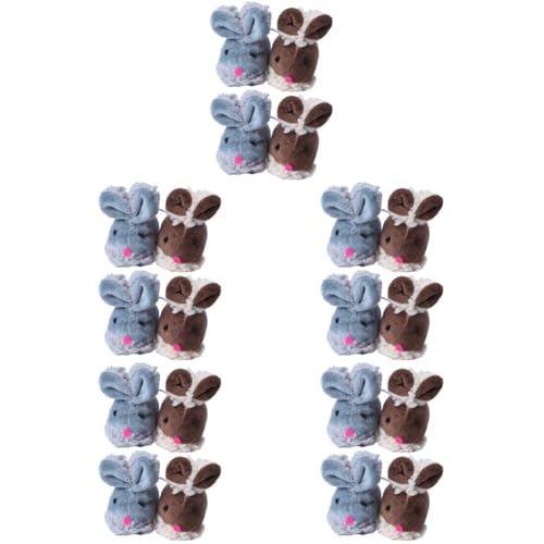 minkissy 20 STK Katzenspielzeug Katzen-Teaser-Spielzeug Sportspielzeug Mäuse Spielzeug Kätzchen Spielzeug -plüsch Katzenminze-Spielzeug Polyester Haustierzubehör Niedlich minkissy 20 STK Katzenspielzeug Katzen-Teaser-Spielzeug Sportspielzeug Mäuse Spielzeug Kätzchen Spielzeug -plüsch Katzenminze-Spielzeug Polyester Haustierzubehör Niedlich von minkissy