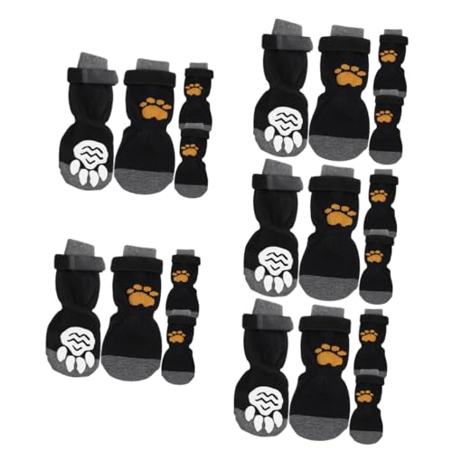 minkissy 20 Stück Haustier-Hundesocken, gestrickte Hundesocken, warme Hundesocken, Haustiersocken, Hundesocken für Hartholzböden, Krippenzubehör, Haustierstiefel für Hunde, Baumwolle, Welpenzubehör minkissy 20 Stück Haustier-Hundesocken, gestrickte Hundesocken, warme Hundesocken, Haustiersocken, Hundesocken für Hartholzböden, Krippenzubehör, Haustierstiefel für Hunde, Baumwolle, Welpenzubehör von minkissy