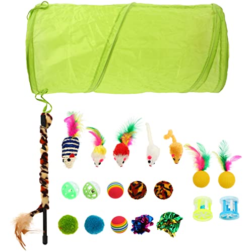 minkissy 21St lustiges Katzenspielzeug Interaktives Katzenspielzeug mit Zauberstab Kätzchen Haustier Spielzeuge Zubehör für Katzenspielzeug Katzen-Teaser-Zauberstab faltbar Katzentunnel minkissy 21St lustiges Katzenspielzeug Interaktives Katzenspielzeug mit Zauberstab Kätzchen Haustier Spielzeuge Zubehör für Katzenspielzeug Katzen-Teaser-Zauberstab faltbar Katzentunnel von minkissy