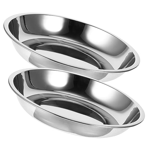 minkissy 2Pcs stainless steel cat bowl cat food dish cat dishes cat bowls whisker friendly shallow cat bowl stainless steel bowl cat plates cat food plate pet bowls cat feeding bowl puppy minkissy 2Pcs stainless steel cat bowl cat food dish cat dishes cat bowls whisker friendly shallow cat bowl stainless steel bowl cat plates cat food plate pet bowls cat feeding bowl puppy von minkissy