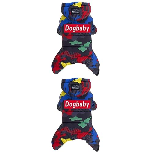 minkissy 2St Camouflage-Hunde-Hoodie Designer-Hundekleidung Katze warm Winter äntel Weste Mantel Tarnmantel für Hunde Haustiermantel mit Hoodies der Hund Daunenjacke Gurt Jacke mit Hut minkissy 2St Camouflage-Hunde-Hoodie Designer-Hundekleidung Katze warm Winter äntel Weste Mantel Tarnmantel für Hunde Haustiermantel mit Hoodies der Hund Daunenjacke Gurt Jacke mit Hut von minkissy