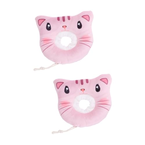 minkissy 2St Elizabeth-Kragen Donut-Katzenhalsband Haustierkegel Hund Haustier Kätzchen Kegelhalsband Welpe gewidmet Katzenkätzchen Hündchen PP-Baumwolle Rosa minkissy 2St Elizabeth-Kragen Donut-Katzenhalsband Haustierkegel Hund Haustier Kätzchen Kegelhalsband Welpe gewidmet Katzenkätzchen Hündchen PP-Baumwolle Rosa von minkissy