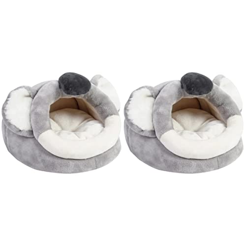 minkissy 2St Hamsternest Spielzeug Haushöhle für Meerschweinchen Schlafbett für Hamster Haustier warmes Bett Chihuahua Bettauskleidungen Bettnest Haustierhaus Hamsterhaus Flanell minkissy 2St Hamsternest Spielzeug Haushöhle für Meerschweinchen Schlafbett für Hamster Haustier warmes Bett Chihuahua Bettauskleidungen Bettnest Haustierhaus Hamsterhaus Flanell von minkissy