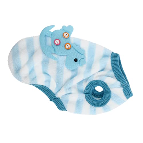 minkissy 2St Hasenweste Frettchenkleidung Winter warmes Kaninchenkostüm Warmer Hase Muskelshirt Kleider Kaninchengeschirr Haustierkleidung Kleine Tiere Meerschweinchen Gurt Korallenvlies von minkissy