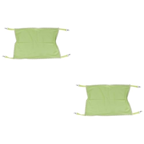 minkissy 2stücke Pet Cat Mesh Hängematte Schlafbett Atmungsaktive Katzenhängematte Für Käfige Grün Für Komfortable Ruheplätze Und Entspannte Schlafstunden minkissy 2stücke Pet Cat Mesh Hängematte Schlafbett Atmungsaktive Katzenhängematte Für Käfige Grün Für Komfortable Ruheplätze Und Entspannte Schlafstunden von minkissy