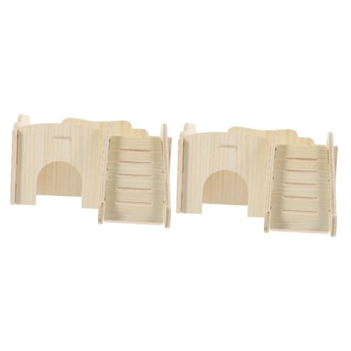 minkissy 2St Holzhaus Hamsterbett Haushaltsdekoration Lebewesenzaun Chinchilla Reptiliengehege Spielzeug Wohnkultur Hamsterhaus Rattennest Mini schmücken Kleine Tiere der Käfig minkissy 2St Holzhaus Hamsterbett Haushaltsdekoration Lebewesenzaun Chinchilla Reptiliengehege Spielzeug Wohnkultur Hamsterhaus Rattennest Mini schmücken Kleine Tiere der Käfig von minkissy