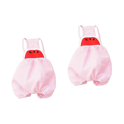 minkissy 2 Stücke Lustige Hund Party Hose Haustier Kleidung Wassermelone Streifen Dauerhafte Material Einfach Tragen Größe XL von minkissy
