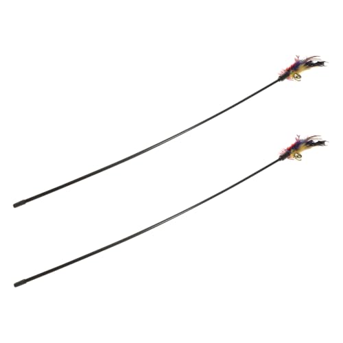 minkissy 2stücke Teiliges Katzenangeln Spielzeug Mit Buntem Und Glocke Interaktive Teaser-Sticks Für Katzen Katzenspielzeug Für Stundenlangen Spaß Und Beschäftigung minkissy 2stücke Teiliges Katzenangeln Spielzeug Mit Buntem Und Glocke Interaktive Teaser-Sticks Für Katzen Katzenspielzeug Für Stundenlangen Spaß Und Beschäftigung von minkissy