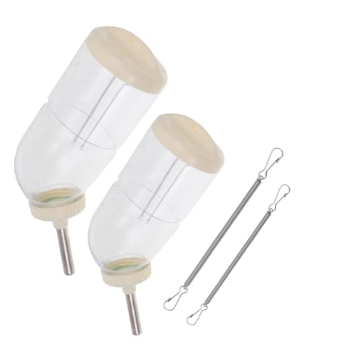 minkissy 2St Kaninchentrinker Trinkset für Hunde Wasserspender für Katzen Trinkflasche für Haustierwasser Haustierkäfigtrinker Ball Wasserflasche Kaninchenkäfig Wasserbehälter Hase Plastik minkissy 2St Kaninchentrinker Trinkset für Hunde Wasserspender für Katzen Trinkflasche für Haustierwasser Haustierkäfigtrinker Ball Wasserflasche Kaninchenkäfig Wasserbehälter Hase Plastik von minkissy