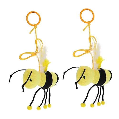 minkissy 2St Katze selbstspielendes Spielzeug Angelspielzeug einziehbares Katzenspielzeug Spielzeuge entzückendes Kätzchenspielzeug multifunktionales Kauspielzeug necken Katzen-Teaser Ringe minkissy 2St Katze selbstspielendes Spielzeug Angelspielzeug einziehbares Katzenspielzeug Spielzeuge entzückendes Kätzchenspielzeug multifunktionales Kauspielzeug necken Katzen-Teaser Ringe von minkissy