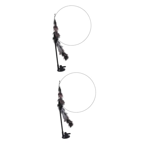 minkissy 2St Katzenspielzeug Katzen-Streichstab mit Glocke Katze Katzenminze Spielzeug Spielzeuge Spielzeug zum Angeln von Katzen Kätzchen-Stick-Spielzeug abnehmbar Hauskatze Saugnapf pp minkissy 2St Katzenspielzeug Katzen-Streichstab mit Glocke Katze Katzenminze Spielzeug Spielzeuge Spielzeug zum Angeln von Katzen Kätzchen-Stick-Spielzeug abnehmbar Hauskatze Saugnapf pp von minkissy