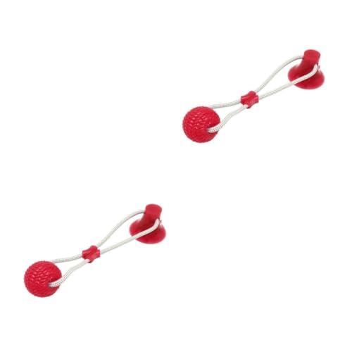 minkissy 2St Kuscheltier aportier Kauspielzeug zahnspielzeug für welpen Backenzahnspielzeug für Haustiere Molarenspielzeug mit Saugnapf Spielzeugball minkissy 2St Kuscheltier aportier Kauspielzeug zahnspielzeug für welpen Backenzahnspielzeug für Haustiere Molarenspielzeug mit Saugnapf Spielzeugball von minkissy