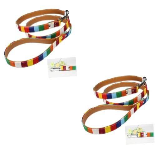 minkissy 2-teiliges Hundeleinen-Set Aus Leder Griffseil Für Das Training Von Haustieren Schnellverschluss Bequeme Passform Für Das Hundetraining Und Partys minkissy 2-teiliges Hundeleinen-Set Aus Leder Griffseil Für Das Training Von Haustieren Schnellverschluss Bequeme Passform Für Das Hundetraining Und Partys von minkissy