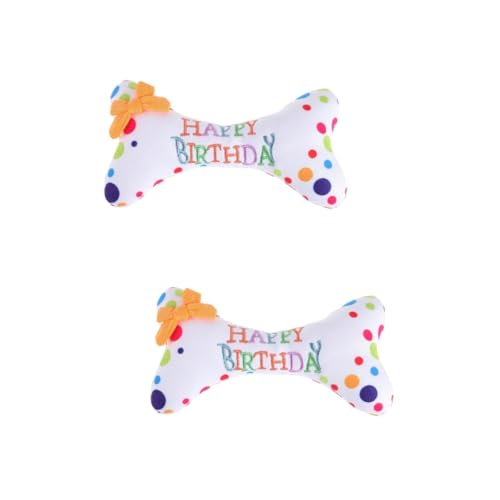 minkissy 2St Plüschknochen Plüschtier ausgestopfter Hund Zahnreinigungsspielzeug für Hunde Geburtstagskuchen Hundeknochen lustige Knochen Hundespielzeug schmecken der Hund Kuchenpulver minkissy 2St Plüschknochen Plüschtier ausgestopfter Hund Zahnreinigungsspielzeug für Hunde Geburtstagskuchen Hundeknochen lustige Knochen Hundespielzeug schmecken der Hund Kuchenpulver von minkissy