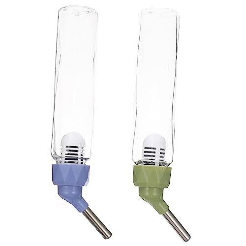 minkissy 2St Trinkbrunnen für Hamster Kleiner Wasserspender für Hunde Haustierkäfig-Wasserflasche Wasserflasche für Welpen Futterautomat für Hamster Auslaufsicher Wasser Regal Wasserkocher minkissy 2St Trinkbrunnen für Hamster Kleiner Wasserspender für Hunde Haustierkäfig-Wasserflasche Wasserflasche für Welpen Futterautomat für Hamster Auslaufsicher Wasser Regal Wasserkocher von minkissy