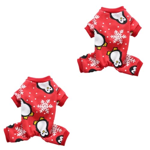 minkissy 2St Weihnachtskostüme für Hunde Kleidung für kleine Hunde Nachthemd Weihnachtsmann-Kostü Party-Hundetuch Partykleidung für Haustiere Gitter Pyjama Fußpflaster Weihnachtstuch rot minkissy 2St Weihnachtskostüme für Hunde Kleidung für kleine Hunde Nachthemd Weihnachtsmann-Kostü Party-Hundetuch Partykleidung für Haustiere Gitter Pyjama Fußpflaster Weihnachtstuch rot von minkissy