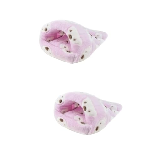 minkissy 2St hamsterzubehör Hamster zubehör rosaenne perrücke pink Cozy Home Schlafsack für Haustiere Einstreu für Hamster Waschbar Meerschweinchen Bettauskleidungen schlafendes Nest minkissy 2St hamsterzubehör Hamster zubehör rosaenne perrücke pink Cozy Home Schlafsack für Haustiere Einstreu für Hamster Waschbar Meerschweinchen Bettauskleidungen schlafendes Nest von minkissy