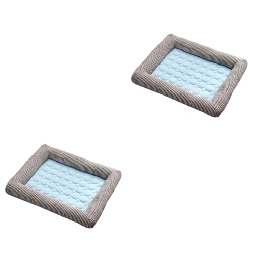 minkissy 2St hundebetten Kühlende Hundematte Katzenkratzer großes Kühlkissen Coole Matte für Hunde Kätzchenbett Hundeunterlagen Kissen für Haustiere Kissen für Hunde Sommer Schlafkissen minkissy 2St hundebetten Kühlende Hundematte Katzenkratzer großes Kühlkissen Coole Matte für Hunde Kätzchenbett Hundeunterlagen Kissen für Haustiere Kissen für Hunde Sommer Schlafkissen von minkissy