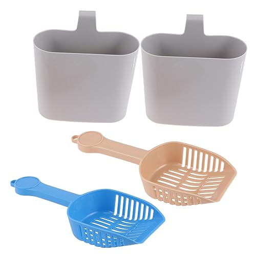 minkissy Haustier-Set 2-teilig Aufbewahrung Von Katzenstreuschaufeln Leicht Zu Reinigende Katzentoiletten Bequemer Griff Khakifarbene Katzenstreu Klumpende Farbe minkissy Haustier-Set 2-teilig Aufbewahrung Von Katzenstreuschaufeln Leicht Zu Reinigende Katzentoiletten Bequemer Griff Khakifarbene Katzenstreu Klumpende Farbe von minkissy