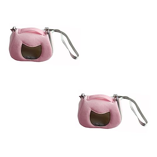 minkissy Handtaschen 2St tiertransporttasche Haustierreisetasche Haustiertragekorb Haustierträger Haustiertragebeutel Handtasche Tragerucksack eben Haustierzubehör Koffer kleines Haustier minkissy Handtaschen 2St tiertransporttasche Haustierreisetasche Haustiertragekorb Haustierträger Haustiertragebeutel Handtasche Tragerucksack eben Haustierzubehör Koffer kleines Haustier von minkissy