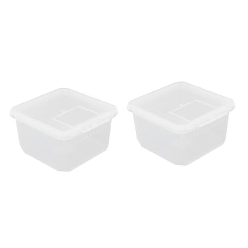 minkissy 2 Stücke Box Gecko Zucht Box Reptil Feeder Fütterung Station Nest Für Tiere Spinne Container minkissy 2 Stücke Box Gecko Zucht Box Reptil Feeder Fütterung Station Nest Für Tiere Spinne Container von minkissy