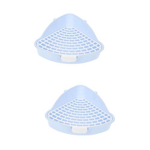 minkissy 2er-Box Kaninchentoilette Hasentopf Aus Plastik Kleines Tier Häschen Toilette Rattenkäfig Kunststoffschalen Halter Für Trainingspads Für Haustiere Käfighase Gewidmet Chinchilla Pp minkissy 2er-Box Kaninchentoilette Hasentopf Aus Plastik Kleines Tier Häschen Toilette Rattenkäfig Kunststoffschalen Halter Für Trainingspads Für Haustiere Käfighase Gewidmet Chinchilla Pp von minkissy