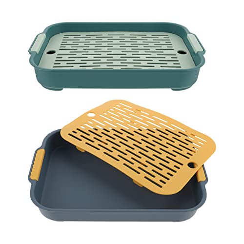 minkissy 2er-Box Kaninchentoilette Töpfchen Pp Waschbar Kleines Haustier minkissy 2er-Box Kaninchentoilette Töpfchen Pp Waschbar Kleines Haustier von minkissy