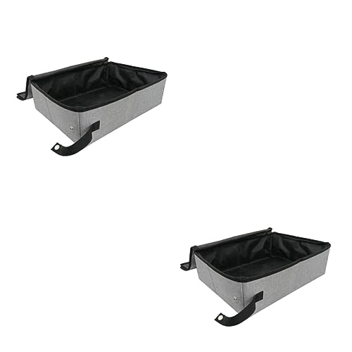 minkissy 2pcs Box Katzenschlafsack Faltbare Katzentoilette Katzenbedarf Streu Becken Katzentoilette mit Deckel Faltbare Katzentoilette Katzentoilette Katzentoilette Tragbare Kasserolle Reise minkissy 2pcs Box Katzenschlafsack Faltbare Katzentoilette Katzenbedarf Streu Becken Katzentoilette mit Deckel Faltbare Katzentoilette Katzentoilette Katzentoilette Tragbare Kasserolle Reise von minkissy