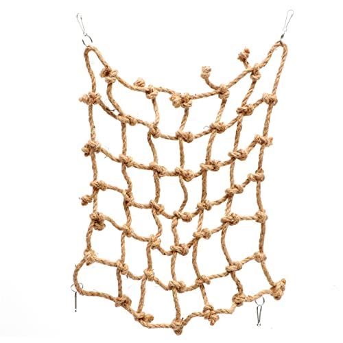 minkissy 2stücke Hängendes Kletternetz Für Vögel Und Nagetiere Robustes Hanfseilspielzeug Für Papageien Und Hamster Universelles Vogelzubehör Für Spaß Und Bewegung Im Käfig Mit minkissy 2stücke Hängendes Kletternetz Für Vögel Und Nagetiere Robustes Hanfseilspielzeug Für Papageien Und Hamster Universelles Vogelzubehör Für Spaß Und Bewegung Im Käfig Mit von minkissy