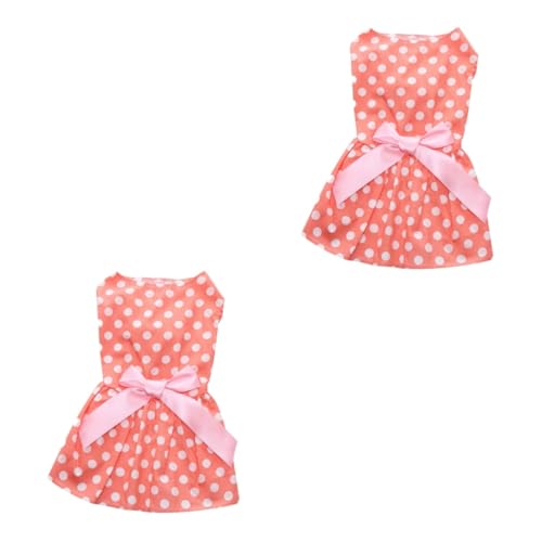 minkissy 2pcs Sleeveless Dresses Small Dog Outfits Summer Dog Clothes Small Dog Dresses Dress with Bow Dress for Summer Small Dog Shirt Summer Blouses Dresses Summer Puppy Pet minkissy 2pcs Sleeveless Dresses Small Dog Outfits Summer Dog Clothes Small Dog Dresses Dress with Bow Dress for Summer Small Dog Shirt Summer Blouses Dresses Summer Puppy Pet von minkissy