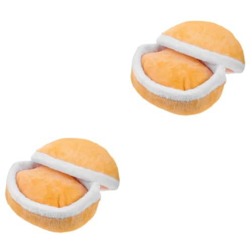 minkissy 2pcs cat sleeping bag plush cat bed heated cat beds foldable cat beds for indoor cats cat tunnel bed large tents donut cat cave large canopy tent Small animals outdoor Cloth von minkissy