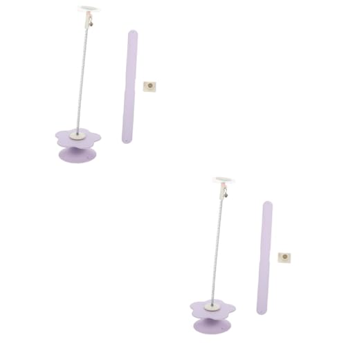 minkissy 2pcs cat teaser cat teething toy pet teasers toy wand toy cat pet teasing toys cat teasing sticks Cat Toys chew toy Cat Chasing Toys Stainless steel purple spring cat snacks minkissy 2pcs cat teaser cat teething toy pet teasers toy wand toy cat pet teasing toys cat teasing sticks Cat Toys chew toy Cat Chasing Toys Stainless steel purple spring cat snacks von minkissy