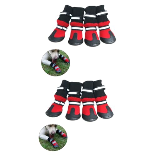 minkissy 2St im Freien Welpen Pfotenstiefel für hundeschuhe Schuhe Dog Shoes Winter Hundepfote mit spazieren Haustierzubehör minkissy 2St im Freien Welpen Pfotenstiefel für hundeschuhe Schuhe Dog Shoes Winter Hundepfote mit spazieren Haustierzubehör von minkissy