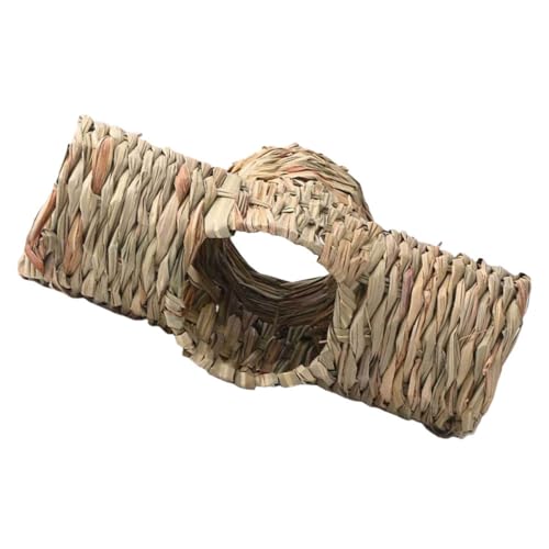 minkissy 2 Stücke Sicher Hamster Gras Tunnel 3-Weg Tunnel Kit für Guinea Pig Verstecken Spaß von minkissy
