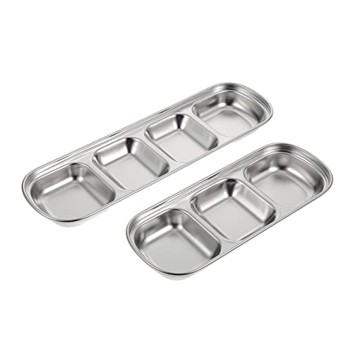 minkissy 2-teiliges Set Katzen-/hundefutterschale Aus Edelstahl mit Mehreren Gittern Kein Ausbleichen Futterteller für Haustiere minkissy 2-teiliges Set Katzen-/hundefutterschale Aus Edelstahl mit Mehreren Gittern Kein Ausbleichen Futterteller für Haustiere von minkissy