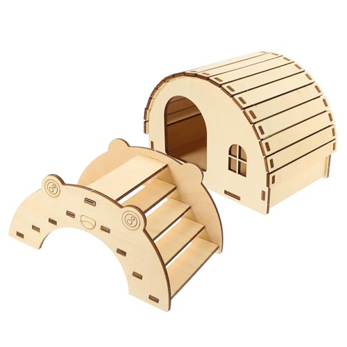 minkissy 2st Hamster Holzhaus DIY Zusammengebautes Spielzeug Kleintier Lebensraum Dekoration Kleine Haustierhütte Chinchilla-versteck DIY Hamsterbrücke Hölzern Holzkäfig Kleine Tiere minkissy 2st Hamster Holzhaus DIY Zusammengebautes Spielzeug Kleintier Lebensraum Dekoration Kleine Haustierhütte Chinchilla-versteck DIY Hamsterbrücke Hölzern Holzkäfig Kleine Tiere von minkissy