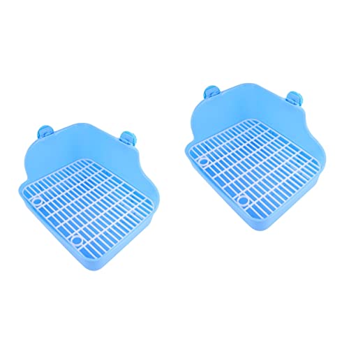 minkissy 2St Hamster Kaninchen quadratische Toilettenschüssel Kaninchenkäfig drinnen Plastikschale Hundehütte Igelkäfig Kaninchen-Ecke Kaninchen Töpfchen Töpfchentrainer hohe Seite Netzdisc minkissy 2St Hamster Kaninchen quadratische Toilettenschüssel Kaninchenkäfig drinnen Plastikschale Hundehütte Igelkäfig Kaninchen-Ecke Kaninchen Töpfchen Töpfchentrainer hohe Seite Netzdisc von minkissy