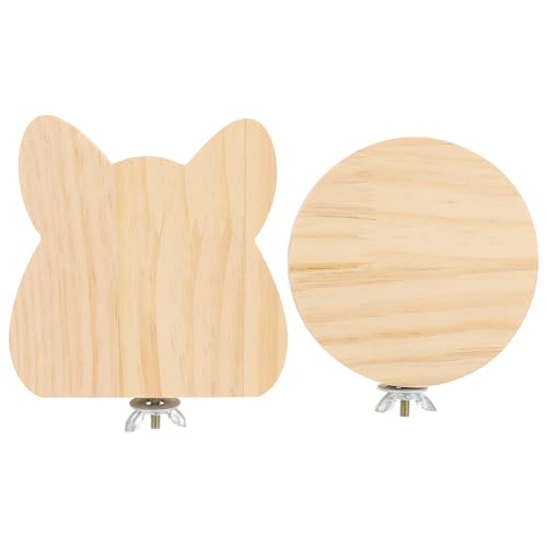 minkissy 2st Hamster-sprungbrett Knete Zubehör Für Vögel Eichhörnchen Käfig Kiefernholz minkissy 2st Hamster-sprungbrett Knete Zubehör Für Vögel Eichhörnchen Käfig Kiefernholz von minkissy