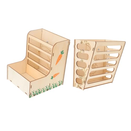 minkissy 2st Hasengrasständer Lebensmittelspender Meerschweinchen Käfig Futterspender Für Meerschweinchen Hölzerne Heukrippe Futtertonne Für Heufutter Heuraufe Zubehör minkissy 2st Hasengrasständer Lebensmittelspender Meerschweinchen Käfig Futterspender Für Meerschweinchen Hölzerne Heukrippe Futtertonne Für Heufutter Heuraufe Zubehör von minkissy
